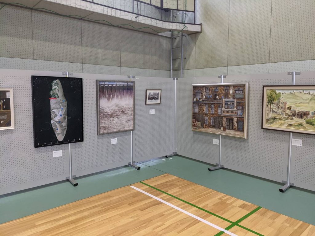 恵那高100周年美術展